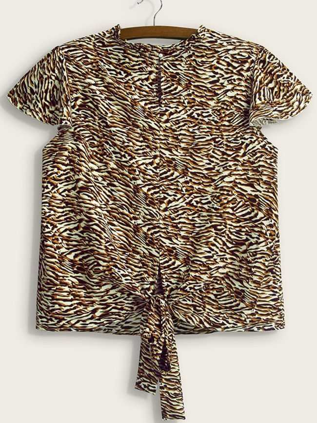 Leopard Print Top
