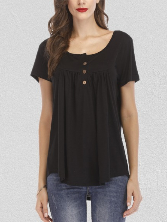 solid button top