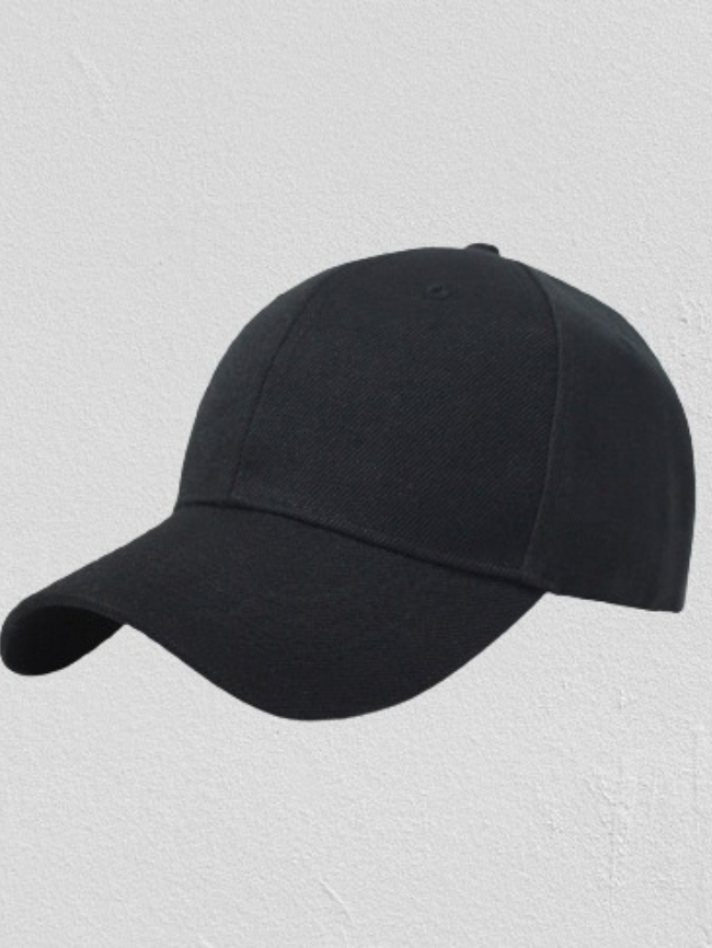 Solid color classic golf hat