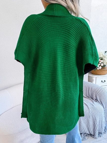 Wholesale Solid Color Short Sleeve Cardigan