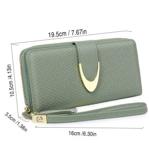 Wholesale Solid Color Simple Wallet With Arrow Snap