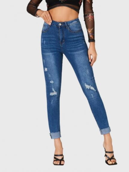 Wholesale Trendy Stretch Slim Fit Jeans