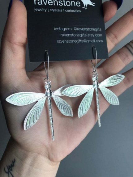 Wholesale Fashion Vintage Dragonfly Earrings
