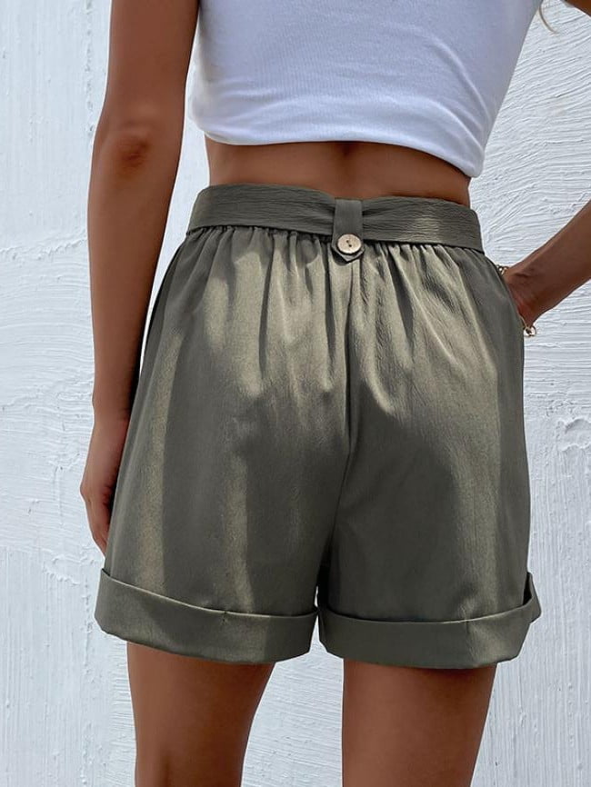 Wholesale Loose Casual Rolled Shorts