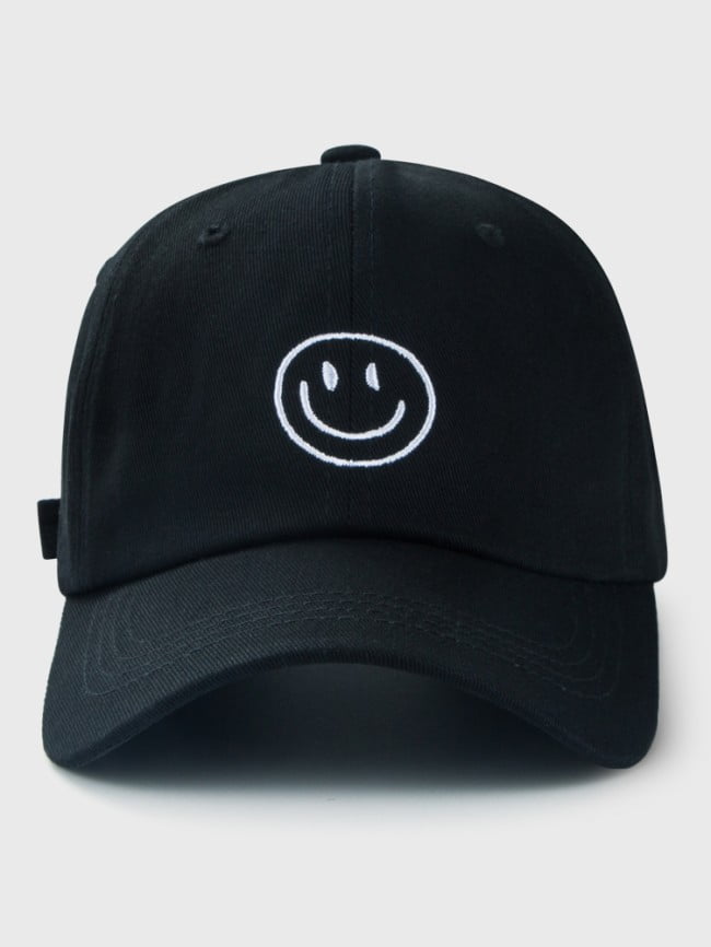 Wholesale Smile Face Print Baseball Cap