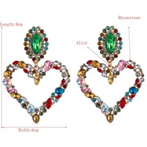 Wholesale Vintage Colored Diamond Earrings