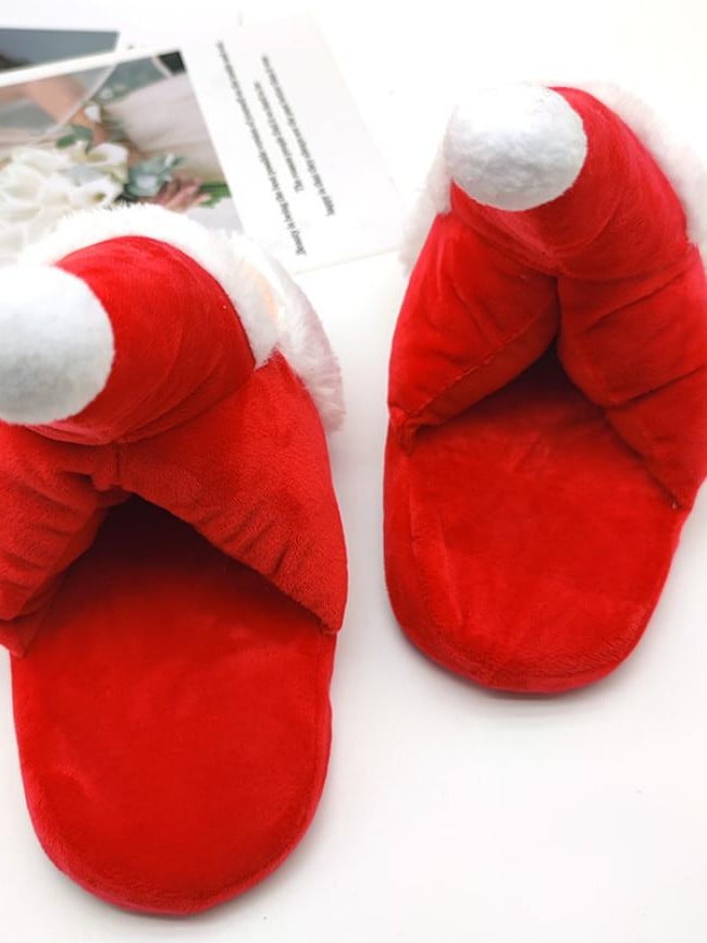 Christmas Santa Cotton Slippers 1