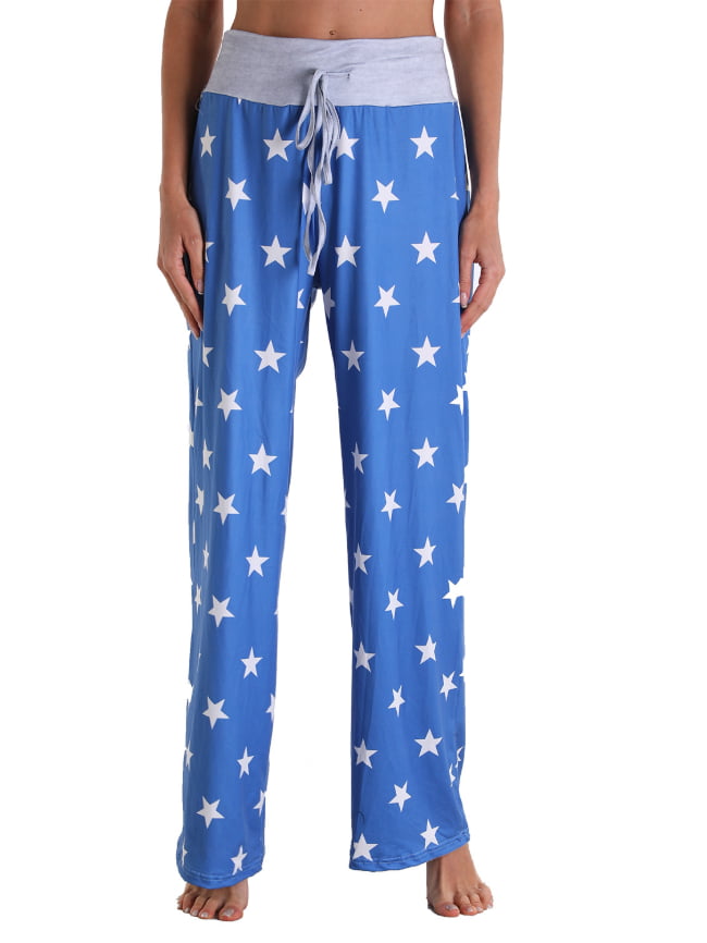 Five pointed star strapped casual home trousers 2
