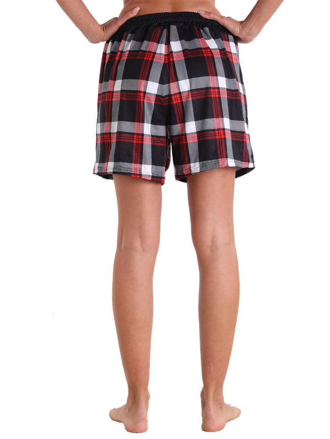 Plaid beach surf fitness outdoor sports shorts 12