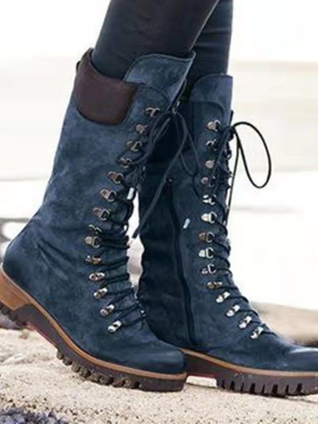 Vintage Lace Up Martin Boots