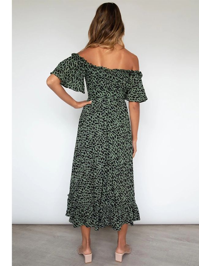 leopard print dress 1