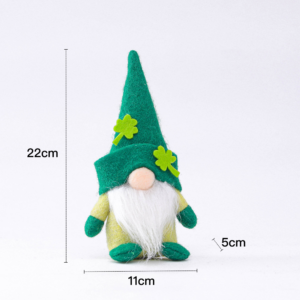 Wholesale-St-Patrick-s-Day-green-hat-shamrock-dwarf-doll