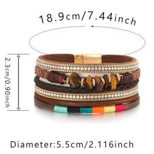 Wholesale Boho Vintage Leather Bracelet