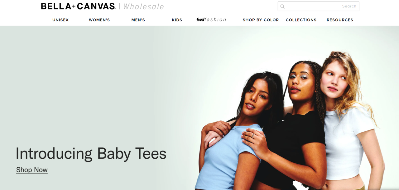 9 Best Brand Of Blank T-Shirt Supplier For Your Business (2023) 8 Bella Canvas