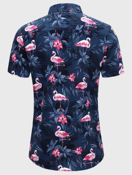 Wholesale Flamingo Casual Men's T-Shirt