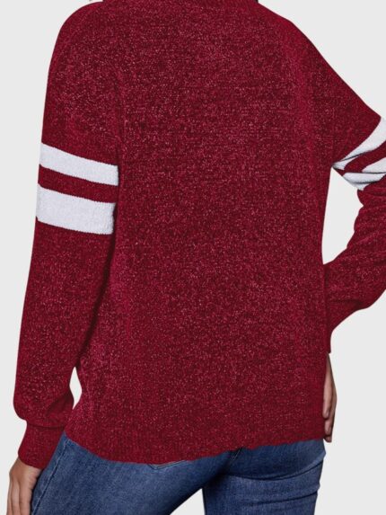 Wholesale Drop Shoulder Button Front Sweater